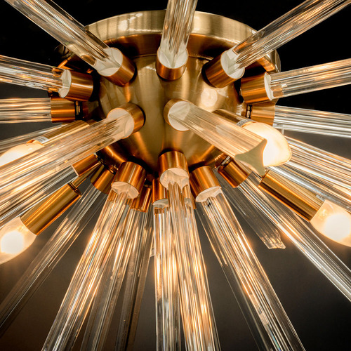 Sputnik chandelier deals flush mount